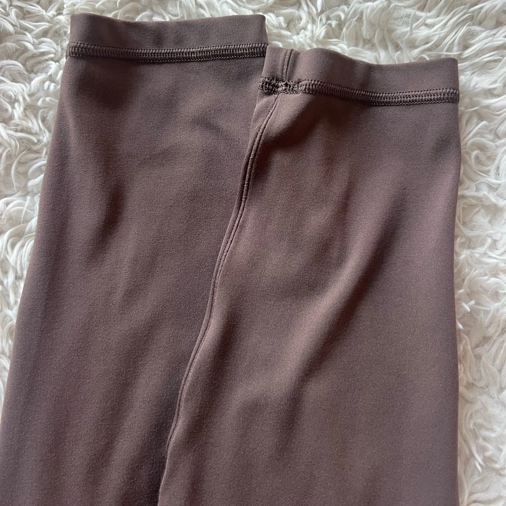 Aerie Real Me High Waisted Leggings Brown - Picture 6 of 8